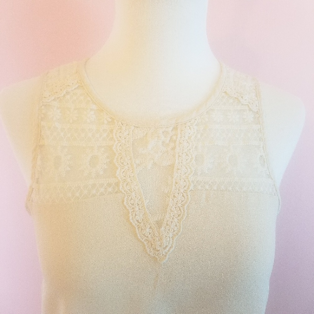 Monteau Lace Tank Top